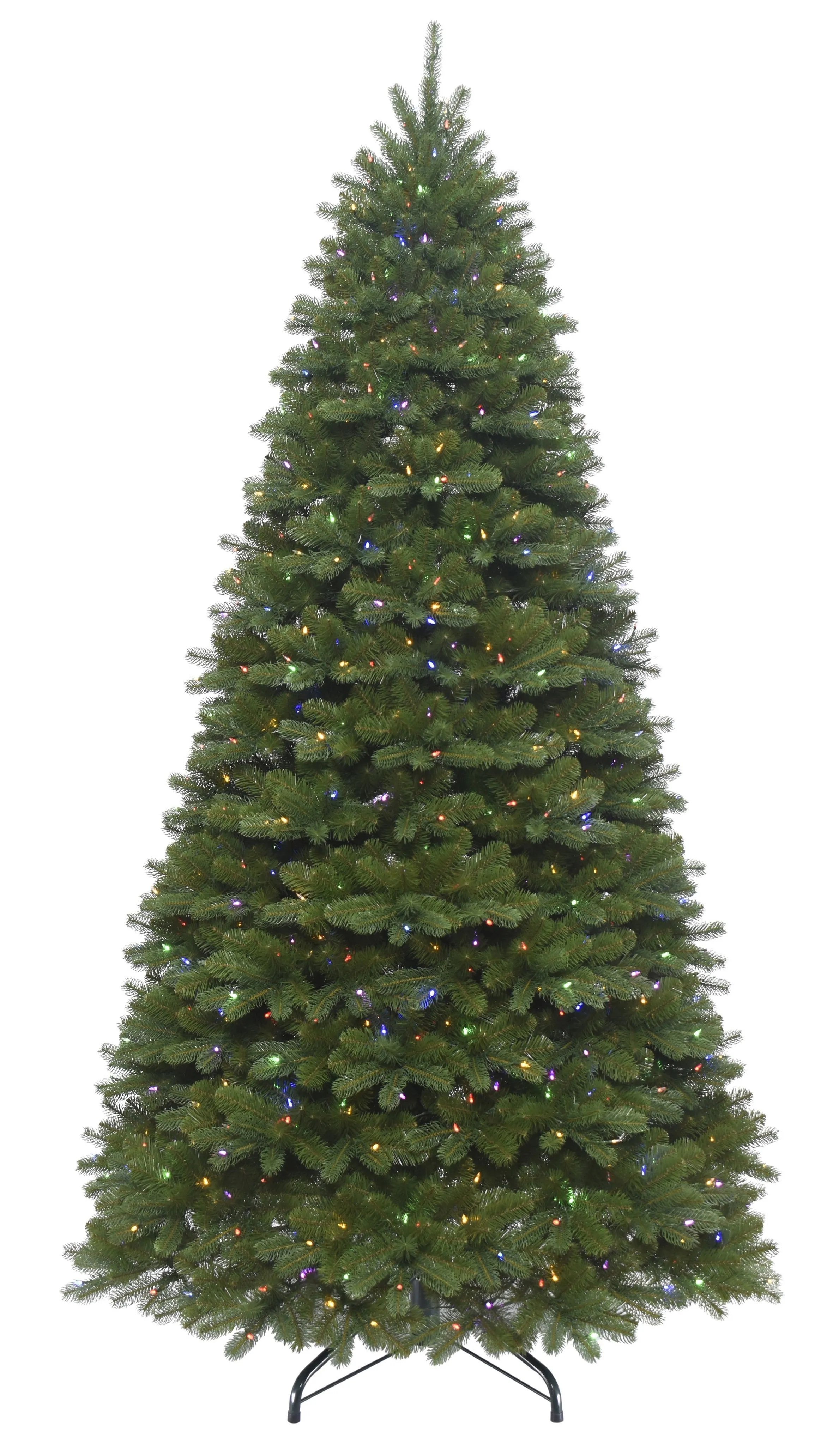 10' Narrow Colorado Galaxy LED PowerConnect™ Pre-Lit Artificial Christmas Tree