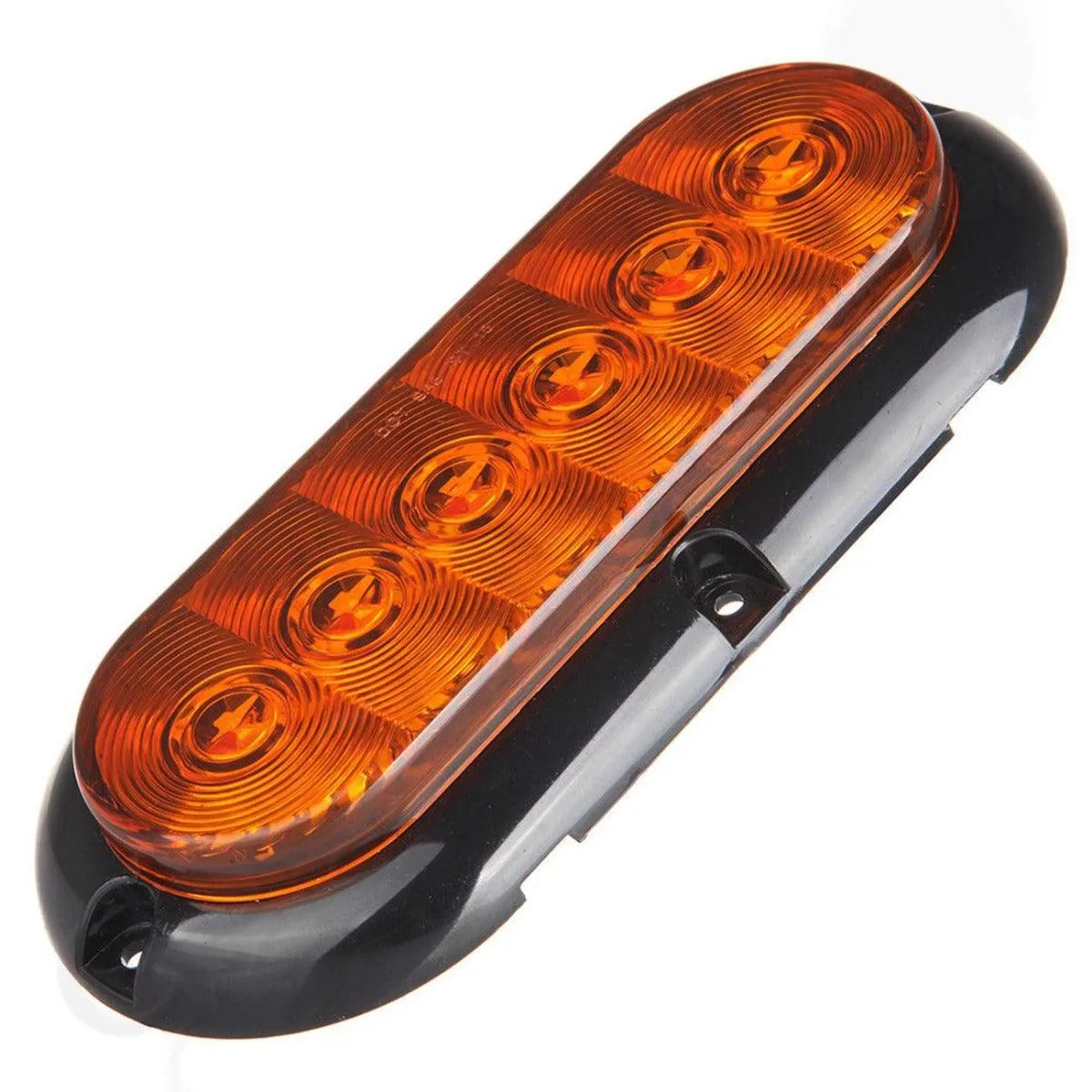 (2pcs/set) 6'' OVAL SIDE MARKER/STOP/TURN SIGNAL LIGHTS