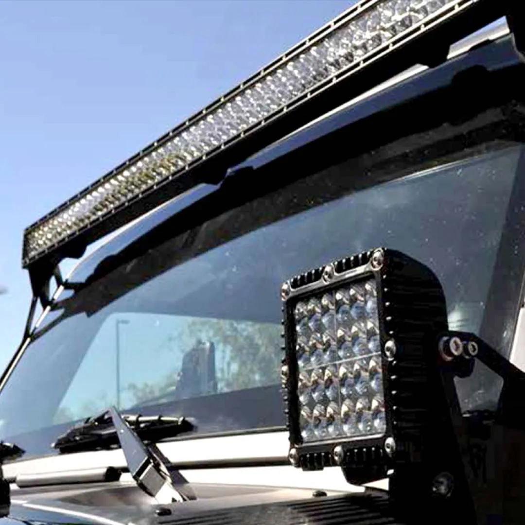 2X 31inch 198W Cree Led Light Bar Spot Flood Light 4x4 Offroad Work Ute Atv 12v 24v