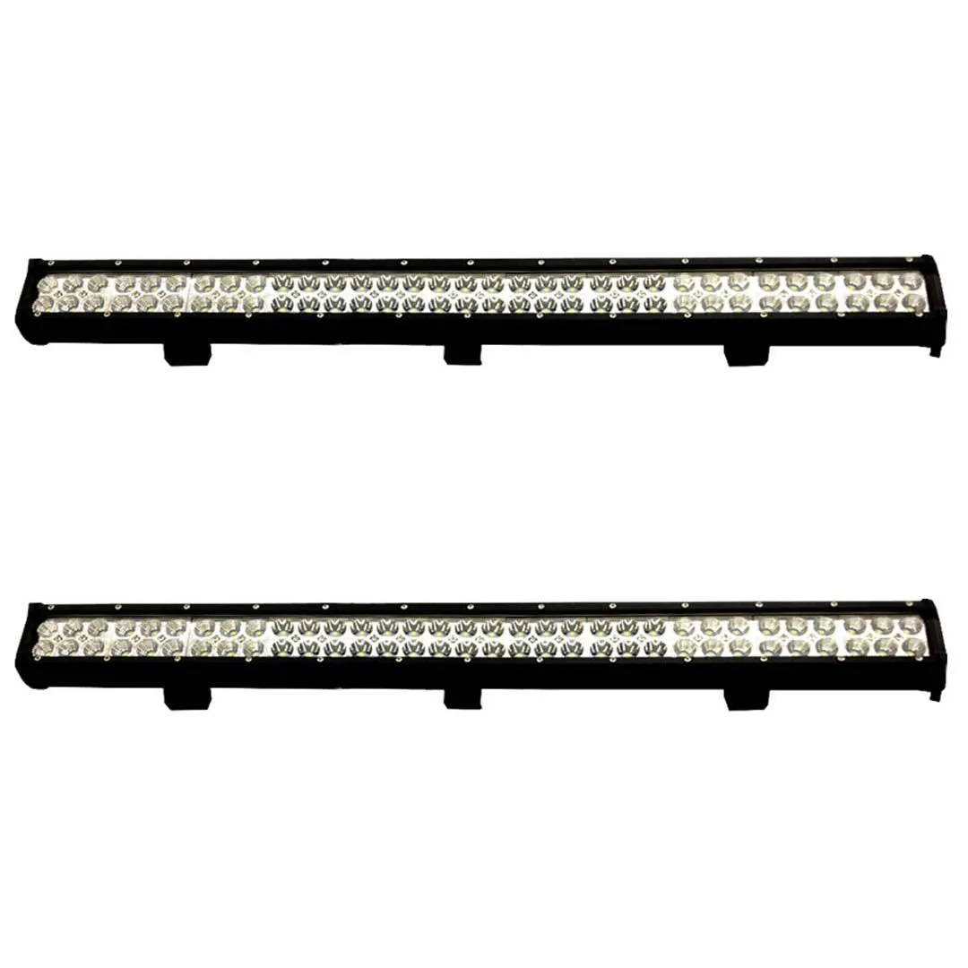 2X 31inch 198W Cree Led Light Bar Spot Flood Light 4x4 Offroad Work Ute Atv 12v 24v