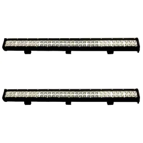 2X 31inch 198W Cree Led Light Bar Spot Flood Light 4x4 Offroad Work Ute Atv 12v 24v