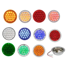 4″ Pearl LED Light with Housing  (choose color)