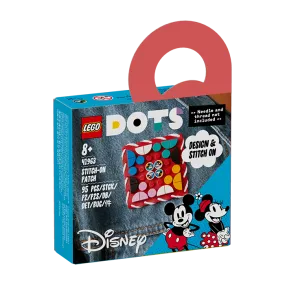 41963 MICKEY MOUSE & MINNIE MOUSE STITCH- PATCH