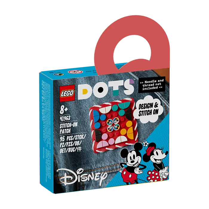 41963 MICKEY MOUSE & MINNIE MOUSE STITCH- PATCH