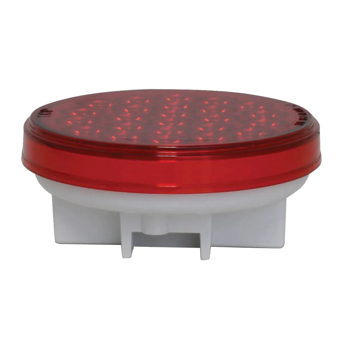 4" PEARL AMBER/AMBER 24-LED 6-PULSE STROBE LIGHT, 9V-36V