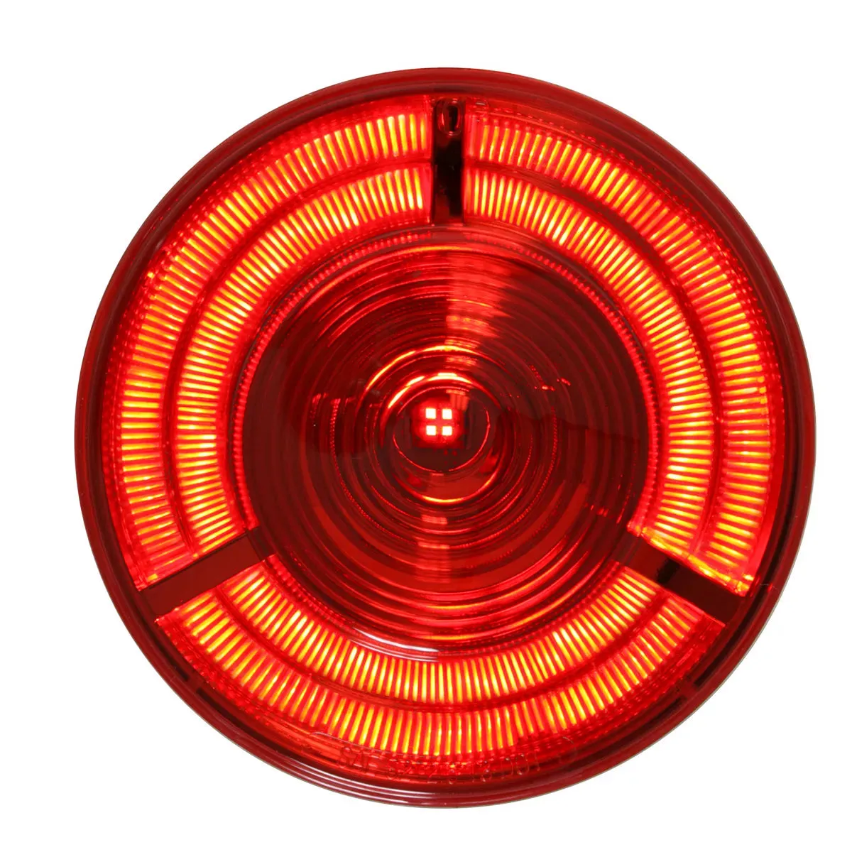4" PRIME RED/RED 7 LED SEALED LIGHT