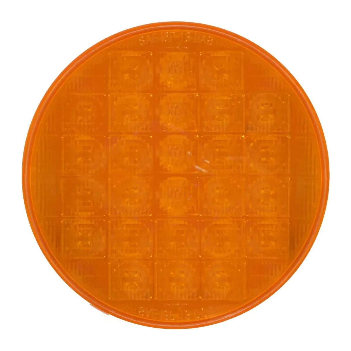 4" SMART DYNAMIC AMBER/AMBER 26 LED SEQUENTIAL SEALED LIGHT