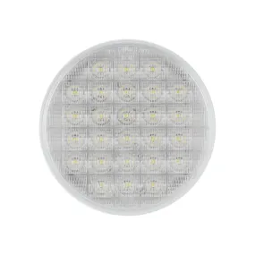 4" SMART DYNAMIC AMBER/CLEAR 26 LED SEQUENTIAL SEALED LIGHT
