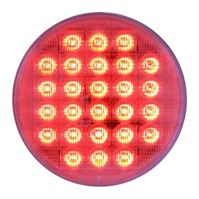 4" SMART DYNAMIC RED/CLEAR 26 LED SEQUENTIAL SEALED LIGHT