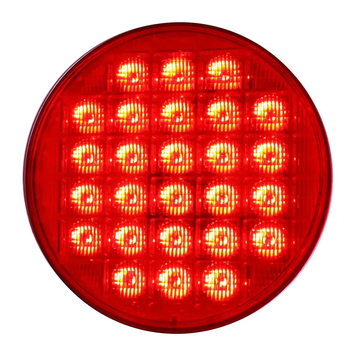 4" SMART DYNAMIC RED/RED 26 LED SEQUENTIAL SEALED LIGHT