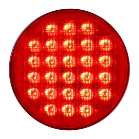 4" SMART DYNAMIC RED/RED 26 LED SEQUENTIAL SEALED LIGHT