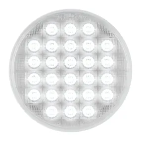 4" SMART DYNAMIC WHITE/CLEAR 26 LED SEQUENTIAL SEALED LIGHT