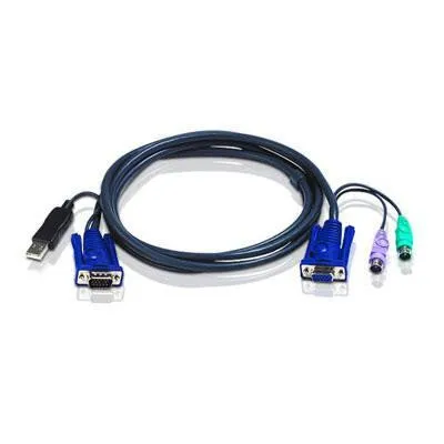 6' Ps To Usb Inte Kvm Cab