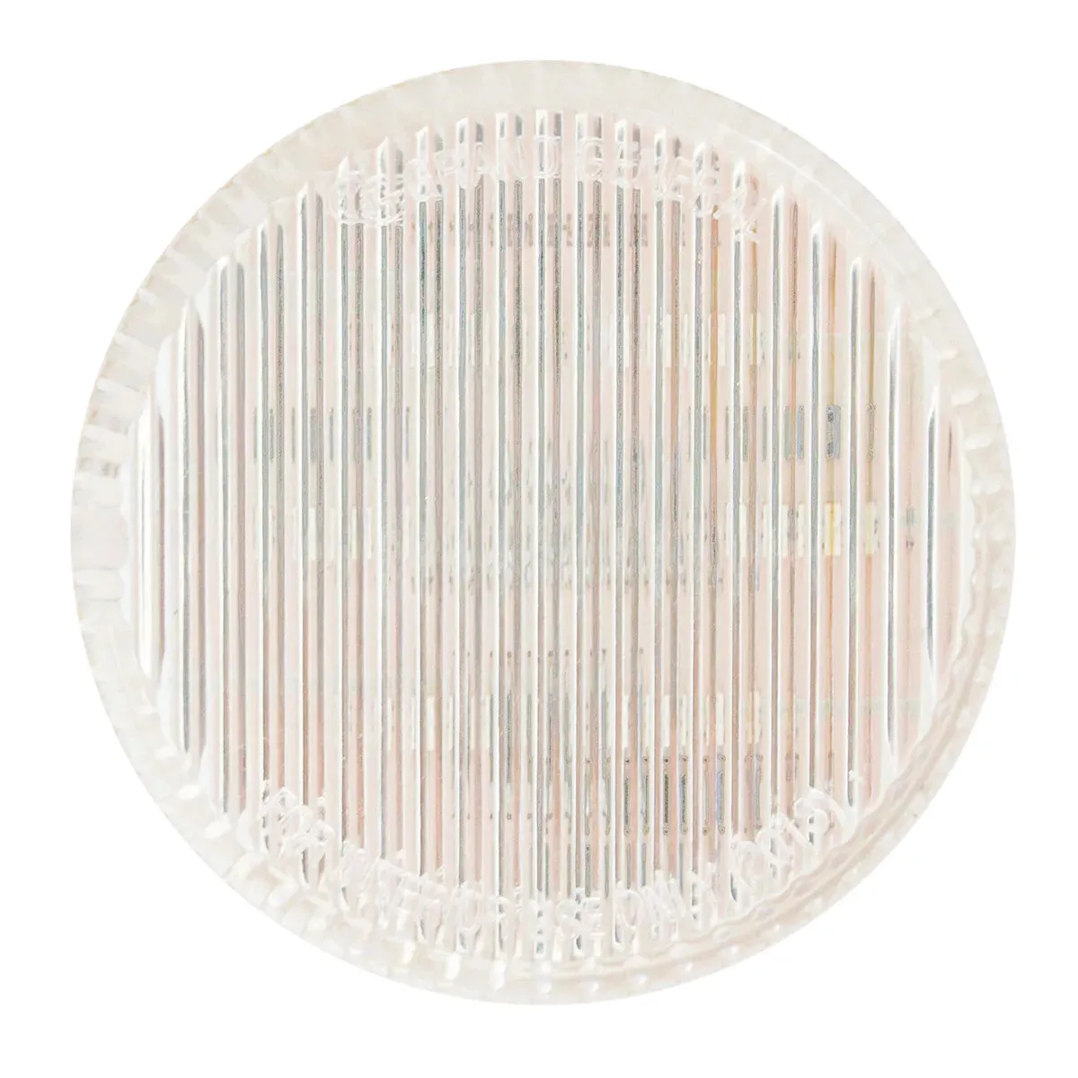 75981 2" AMBER/CLEAR 6 LED SEALED LIGHT, HIGH/LOW, 3 WIRES