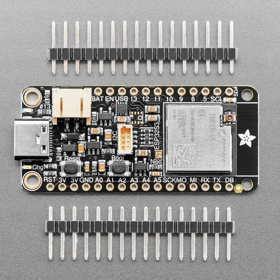 Adafruit ESP32-S3 Feather 8MB with w.FL Antenna