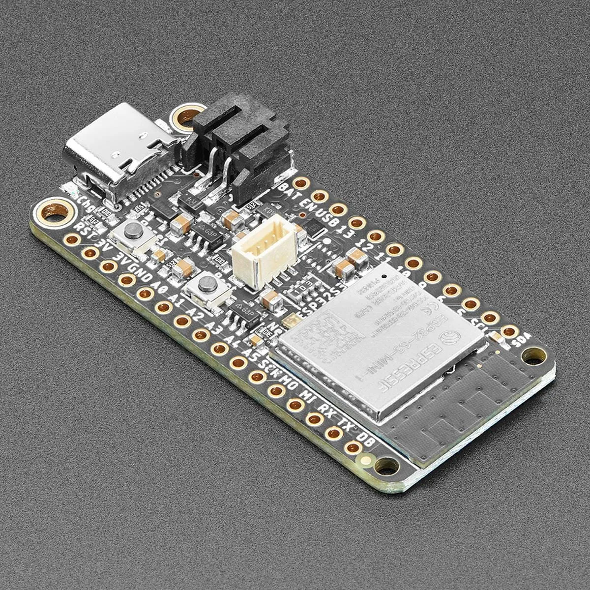 Adafruit ESP32-S3 Feather with 4MB Flash 2MB PSRAM - STEMMA QT / Qwiic