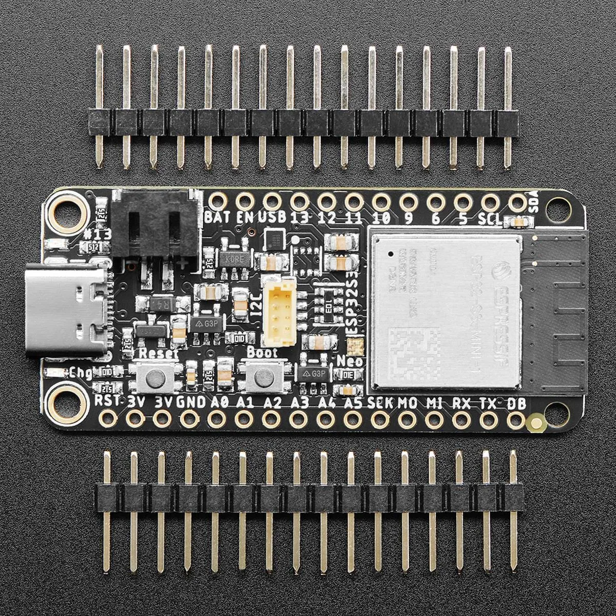Adafruit ESP32-S3 Feather with STEMMA QT / Qwiic - 8MB Flash No PSRAM