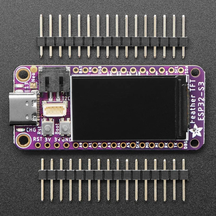 Adafruit ESP32-S3 TFT Feather - 4MB Flash, 2MB PSRAM, STEMMA QT