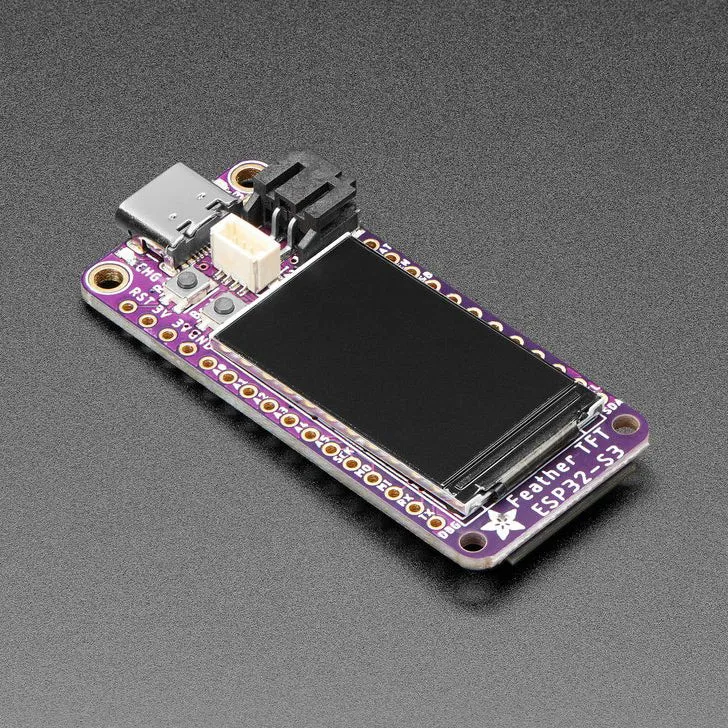 Adafruit ESP32-S3 TFT Feather (4MB Flash/2MB PSRAM)