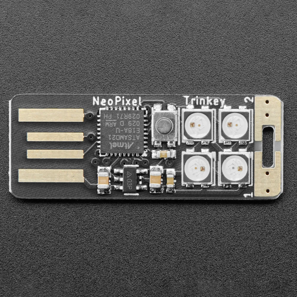 Adafruit Neo Trinkey - SAMD21 USB Key with 4 NeoPixels