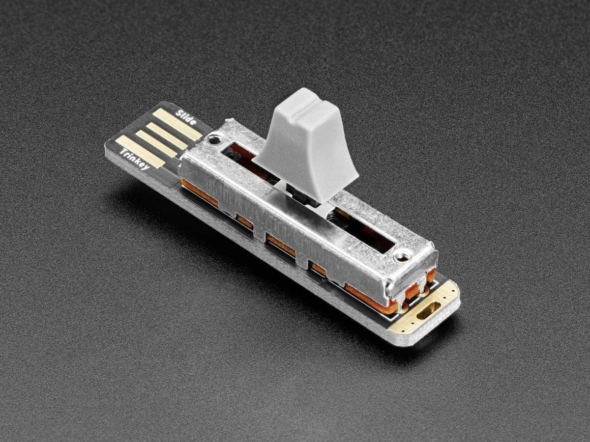Adafruit Slider Trinkey - USB NeoPixel Slide Potentiometer