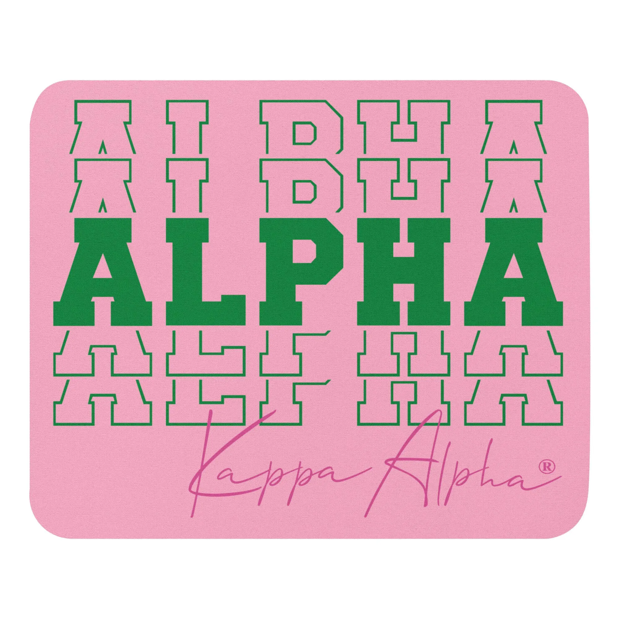 AKA Echo Sorority Mouse pad