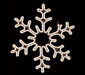 American Lighting Snowflake Motifs LED Rope