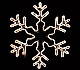 American Lighting Snowflake Motifs LED Rope