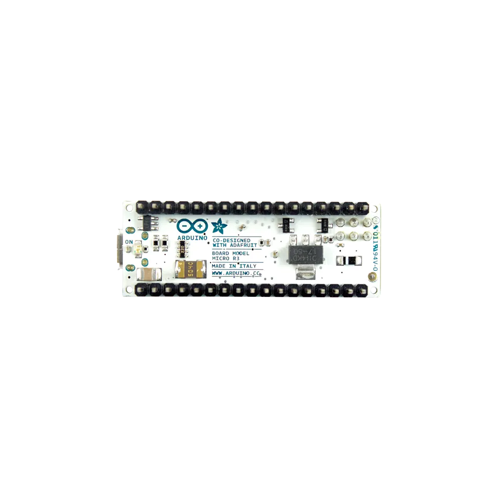 Arduino Micro with Headers - 5V 16MHz - (ATmega32u4 - assembled)