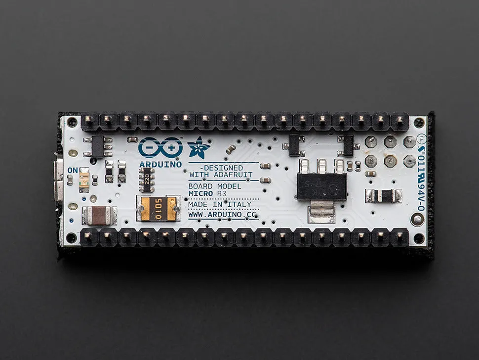 Arduino Micro with Headers - 5V 16MHz - (ATmega32u4 - assembled)