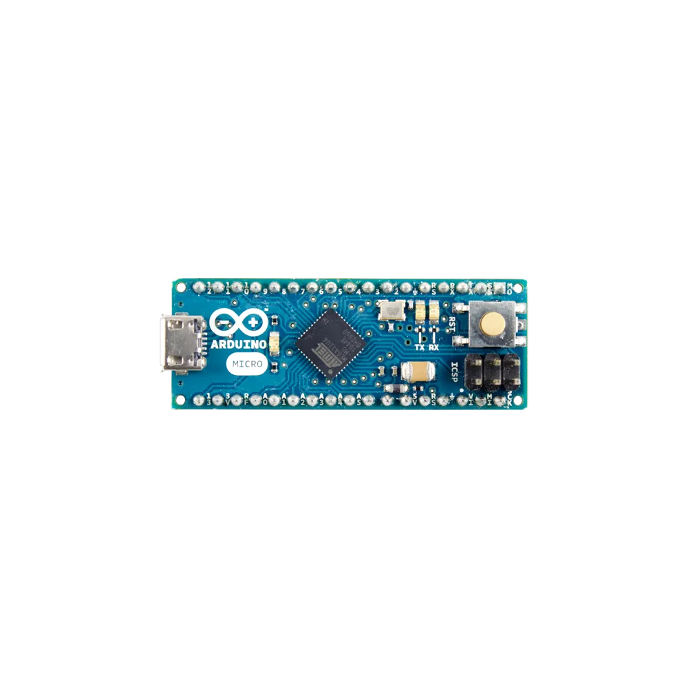 Arduino Micro with Headers - 5V 16MHz - (ATmega32u4 - assembled)