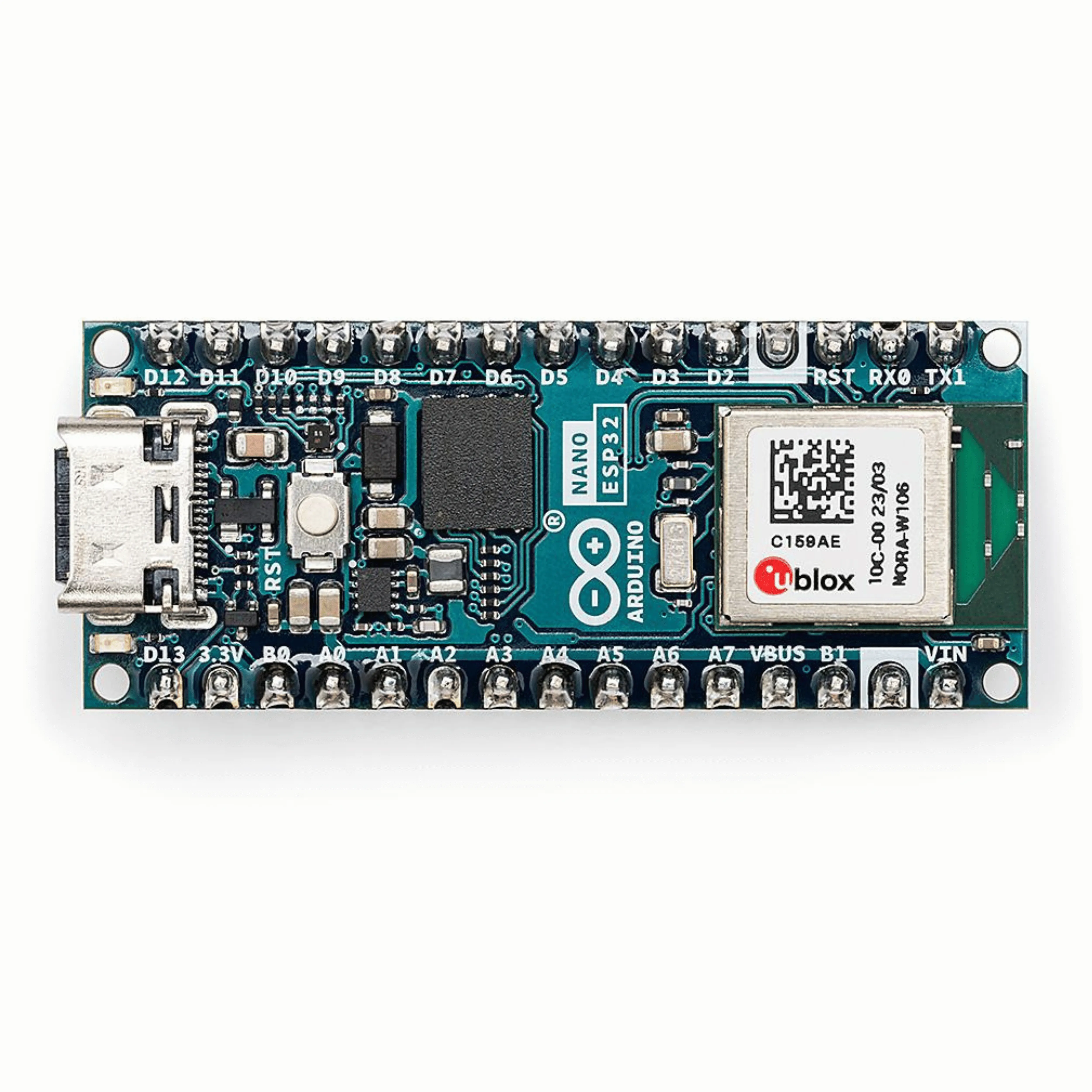 Arduino Nano ESP32 with Headers