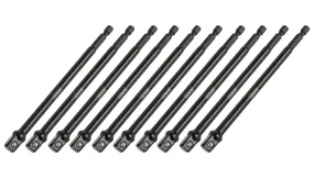 ARES 70388 - 10-Piece 3/8-Inch Drive 6-Inch Impact Grade Socket Adapter Set