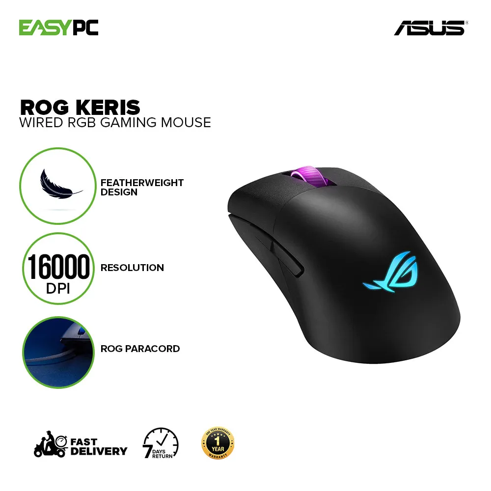 Asus ROG Keris Wired RGB Gaming Mouse