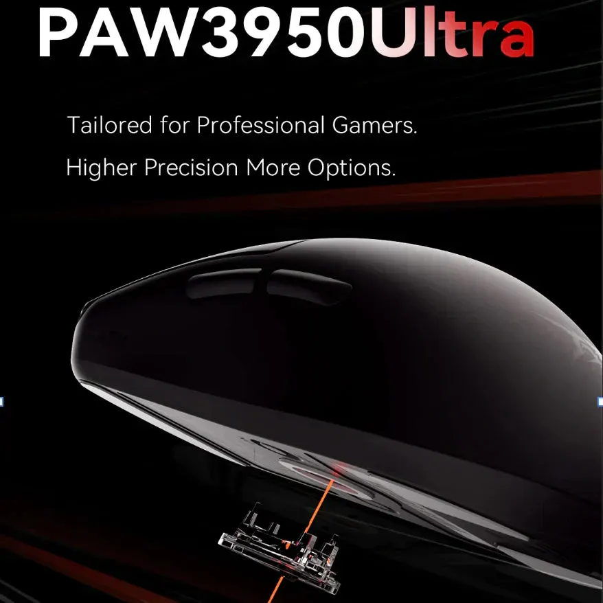 ATK Blazing Sky F1 Pro MAX Wireless Gaming Mouse - White  [8K Dongle Included!!]