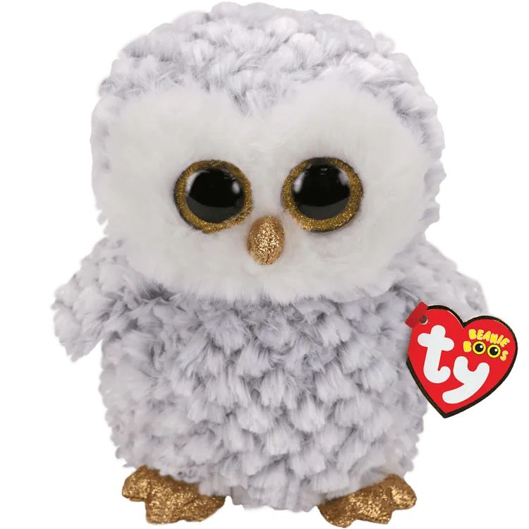 Beanie Babies: Owlette Owl White Medium