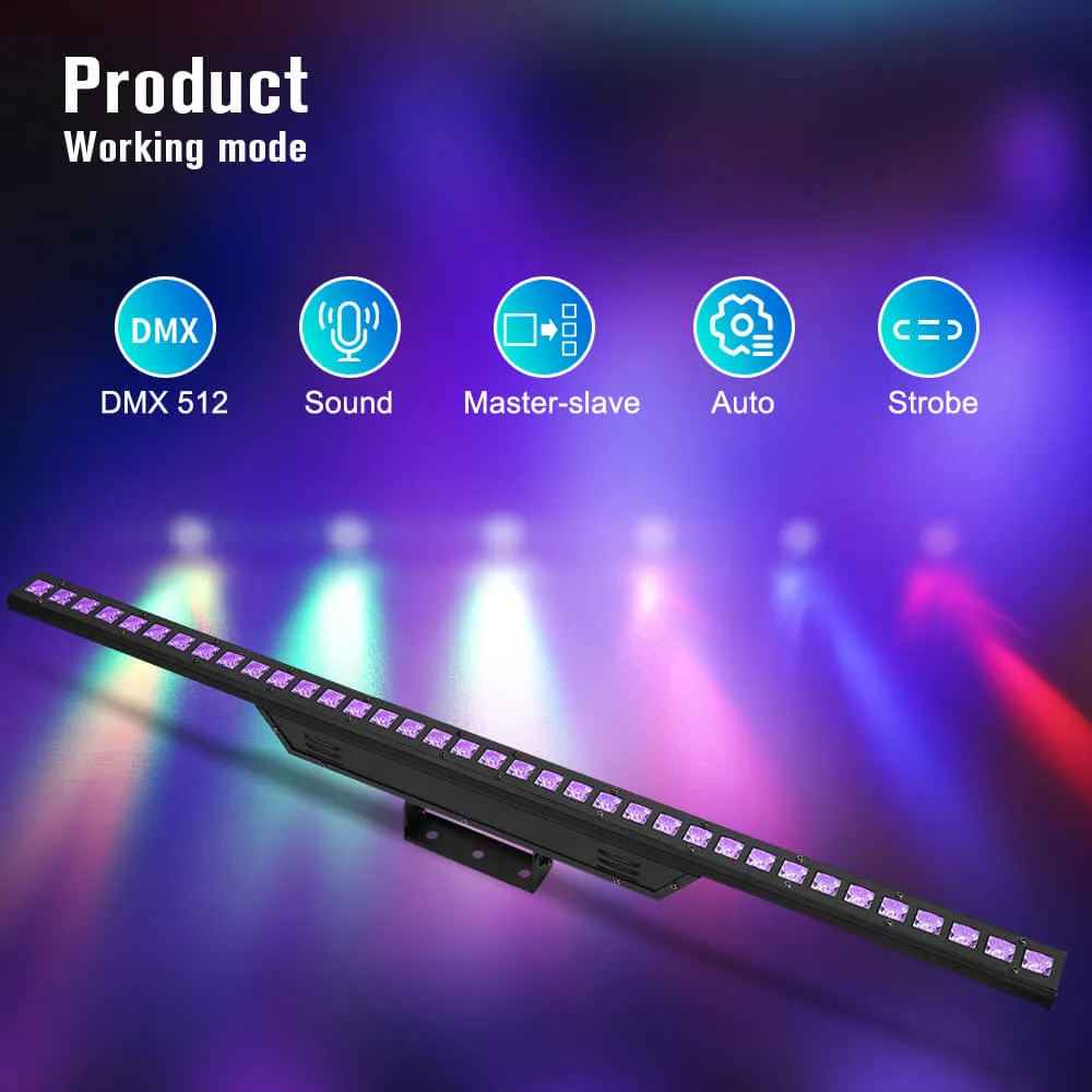 Betopper 36x3W RGB 3-IN-1 Stage Wash Light