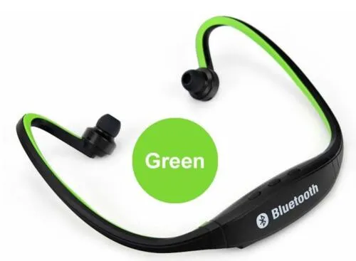 Bluetooth Wireless Headset Headphones Sport neckband rechargeable for iPhone htc