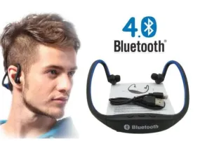 Bluetooth Wireless Headset Headphones Sport neckband rechargeable for iPhone htc