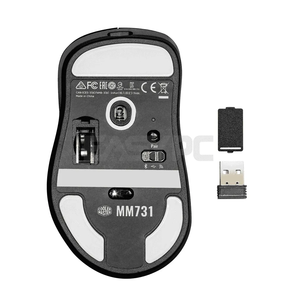 COOLERMASTER MM731 Wireless Mouse Black (CM MM-731-KKOH1)