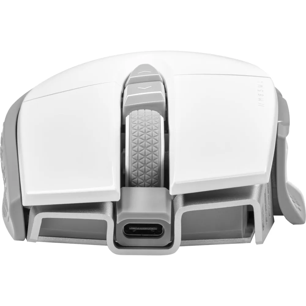 Corsair M65 RGB Ultra Tunable FPS Wireless Gaming Mouse, White