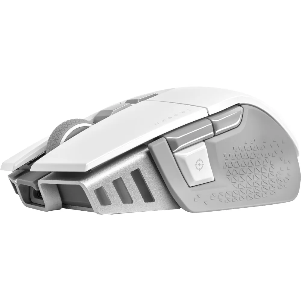 Corsair M65 RGB Ultra Tunable FPS Wireless Gaming Mouse, White