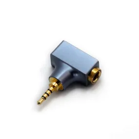 DD ddHiFi DJ44B/DJ44C Mark II  4.4mm Female to 2.5/3.5 Male Headphone Adapter