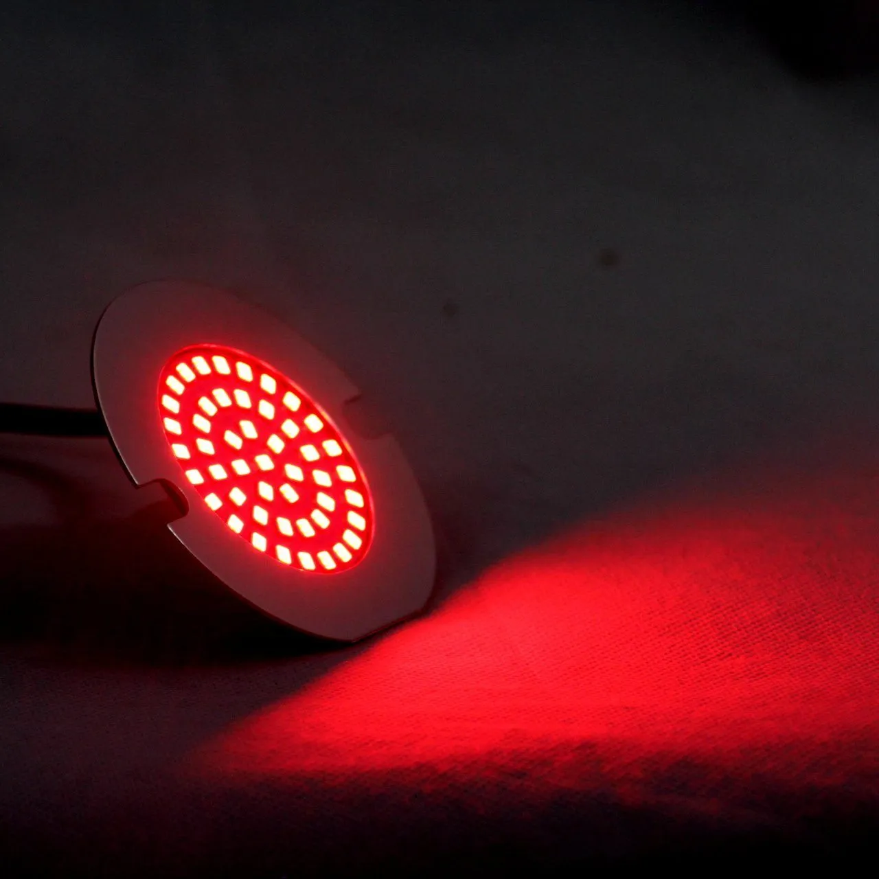 Eagle Lights 3 1/4" Rear LED Turn Signal Kit For Harley Davidson Motorcycles - Generation II / Red LEDs