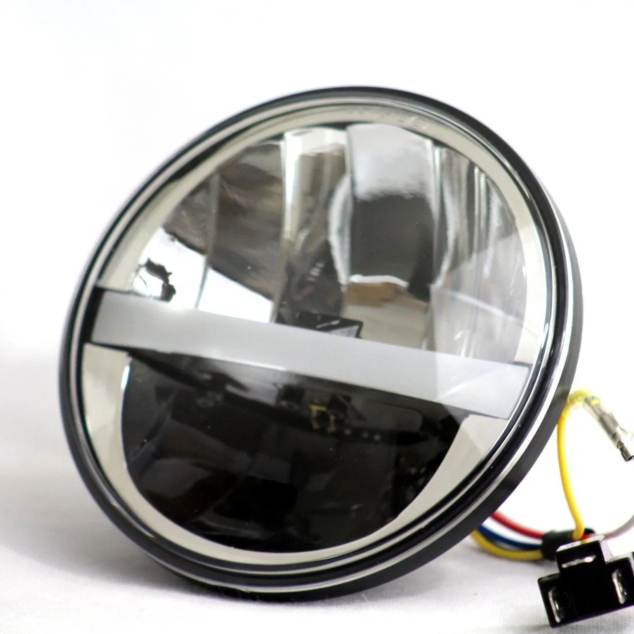 Eagle Lights 5 3/4" Complex Reflector LED Headlight for Harley Davidson and Indian Motorcycles