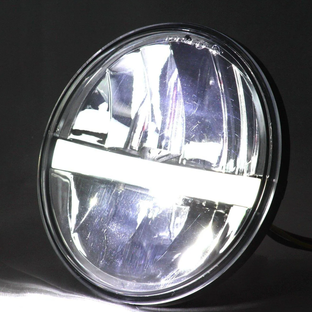 Eagle Lights 5 3/4" Complex Reflector LED Headlight for Harley Davidson and Indian Motorcycles