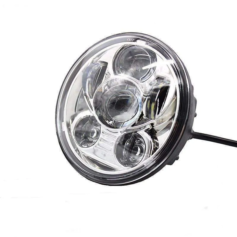 Eagle Lights 5 3/4" Generation III LED Projection Headlight for 2016  Triumph Street Twin, Bobber and Scrambler 1200XE / XC
