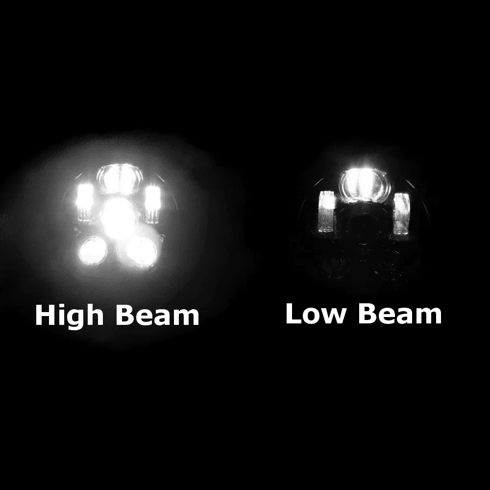 Eagle Lights 5 3/4" Generation III LED Projection Headlight for 2016  Triumph Street Twin, Bobber and Scrambler 1200XE / XC