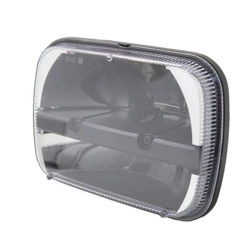 Eagle Lights Complex Reflector 5 x 7 LED Headlight w/ Negative Harness For Toyota Models