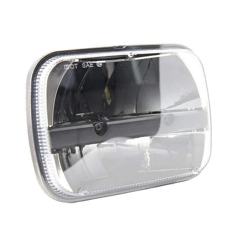 Eagle Lights Complex Reflector 5 x 7 LED Headlight w/ Negative Harness For Toyota Models